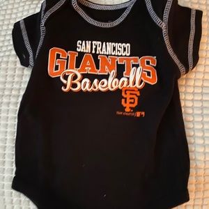 SF Giants onesie